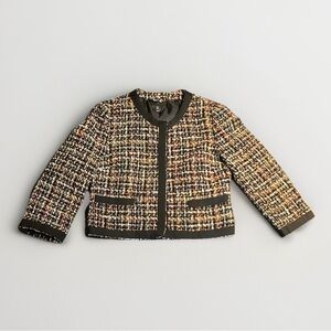 H&M Wool Blend Short Jacket blazer sz 12